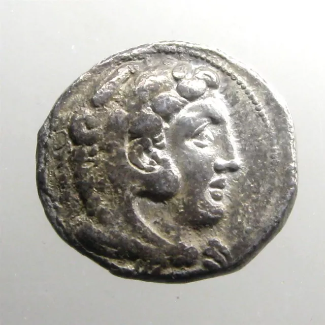 ALEXANDER III THE GREAT-MACEDONIA____SILVER TETRADRACHM____Undefeated in Battle