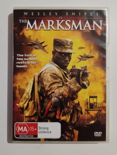 The Marksman DVD GC Region 4 Wesley Snipes Action Thriller Free Postage