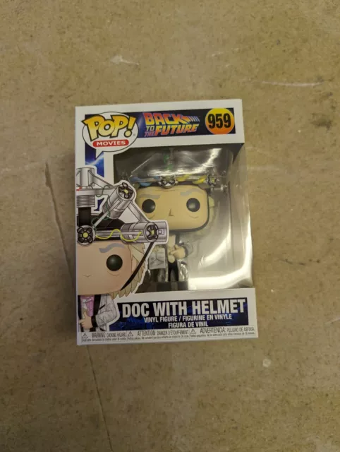 Doc with Helmet Back to the Future #959 Funko Pop