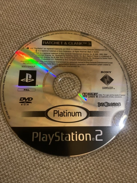 Ratchet & Clank 3 - Sony Playstation 2 PS2 Game PAL Disc Only