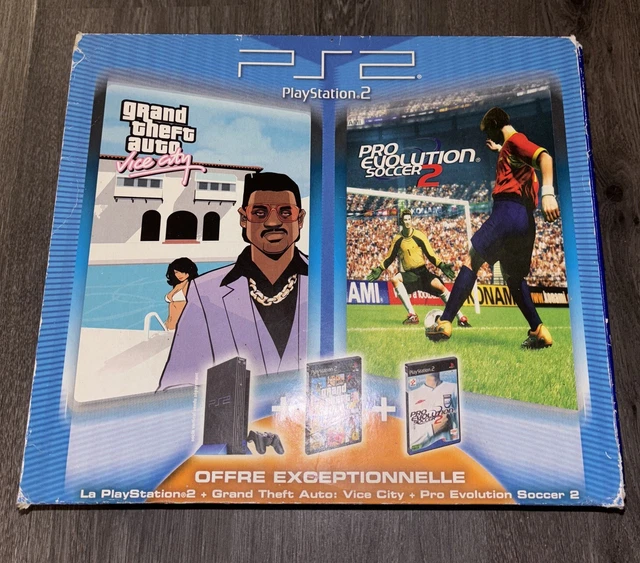 CONSOLE PS2 SLIM en boite fonctionne voir photos sans notice EUR 46,00 - FR