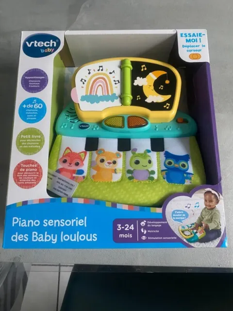 Jeux Jouet Enfant  VTECH BABY - Piano Sensoriel des Baby Loulous Neuf
