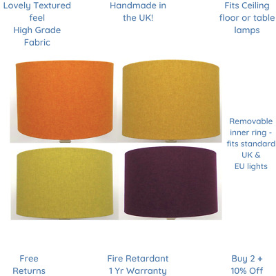 Green Orange Purple Yellow Lampshade table lamp shade ceiling floor light round