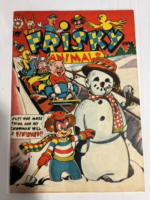 Frisky Animals #48 - VG+ - Canadian Version - LB Cole Cover