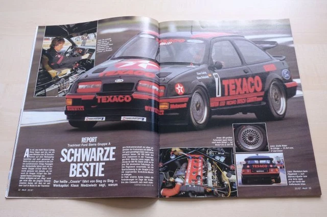 Rallye Racing 2308) Ford Sierra RS 500 Cosworth Gruppe A mit 470PS im Tracktest