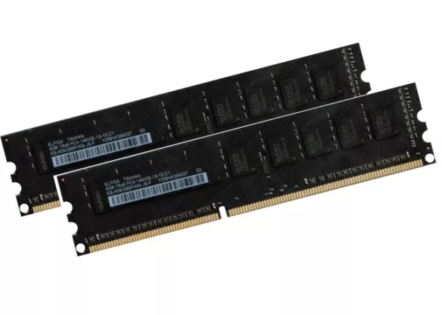 2x 4GB 8GB ECC UDIMM DDR3 Speicher Fujitsu Celsius W530 Power D3227 PC3-14900E