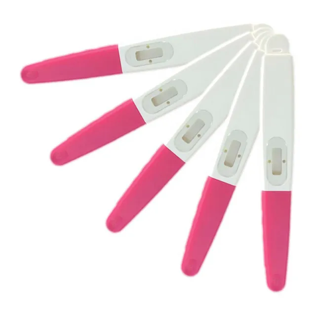 5Pcs Early Pregnancy Test Strips Stick Urine Women HCG Early Testing Pen K`e WIN