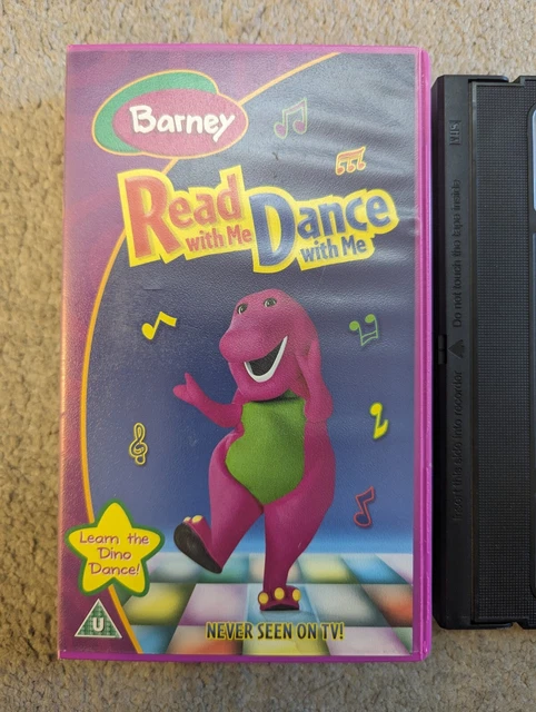 BARNEY READ WITH Me / Dance With Me VHS Video PAL £5.99 - PicClick UK