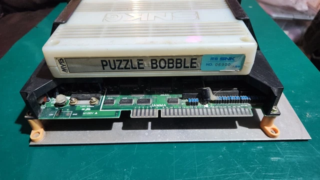 Snk Neo Geo Slot 1 Fzs + Puzzle Bobble - Jamma