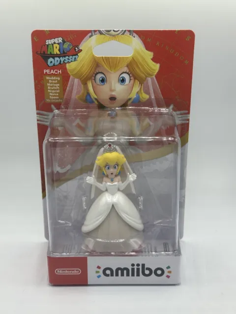 Nintendo Amiibo Peach Wedding Outfit Super Mario Collection *Buy 3 Get £5 Off*