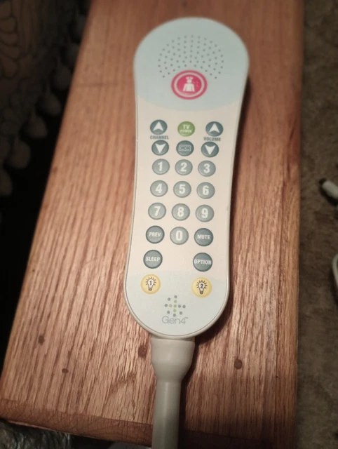 New Curbell GEN4 Pillow Speakers Nurse Call TV Remote 4C190U-Z103028