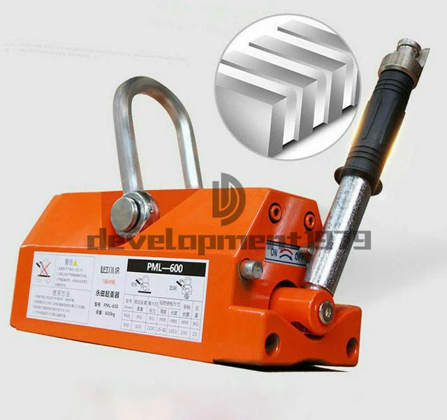 Una gru magnetica permanente sollevatore magnetico carichi pesanti gru sollevamento magnete