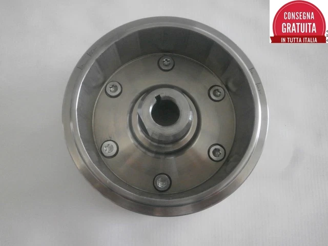 EXTRWORY Volant D'inertie De 265 Mm De Diamètre Pour La Tête De Machine à Courroie D'un Compresseur D'air, Compatible Avec Les Courroies Triangulaires