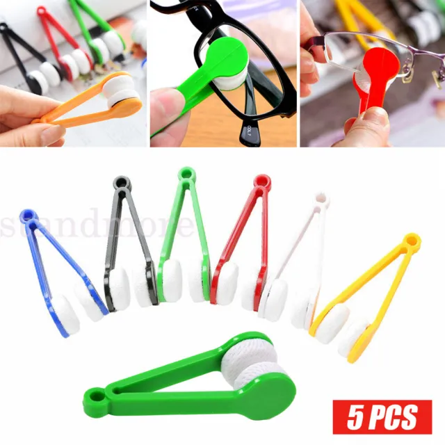 Portable Glasses Lens Microfibre Cleaner Spectacles Eyeglasses Cleaning Tool