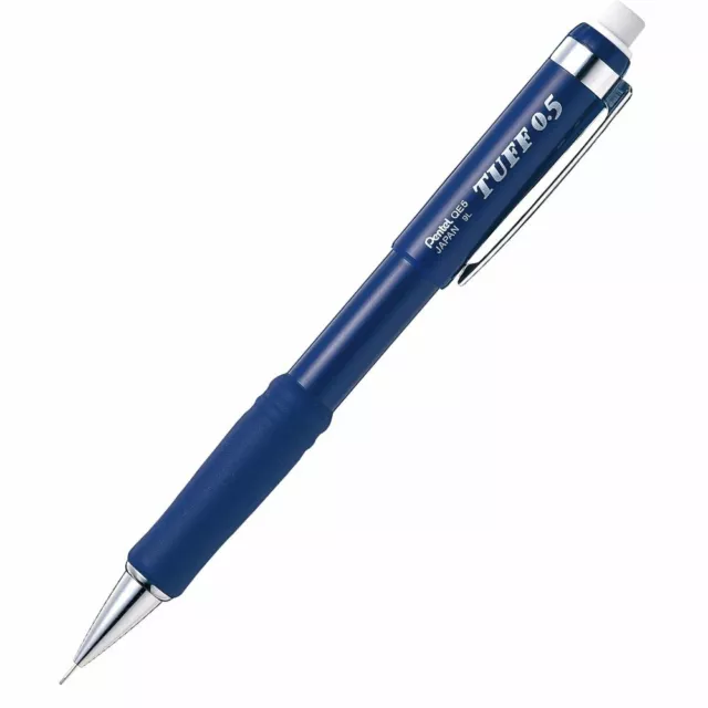 Pentel Mechanical Pencil, Tuff, 0.5mm, Dark Blue ,XQE5-C