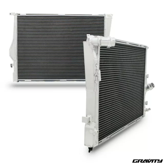 40mm ALUMINIUM RADIATOR FOR BMW 3 SERIES E90 E91 E92 E93 316i 320i 330i 04-13