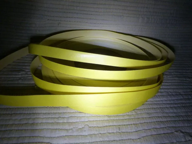 REFLECTIVE 3M FABRIC TRIM TAPE- SEW-ON FABRIC TAPE 1/2" x 150' Bright Yellow