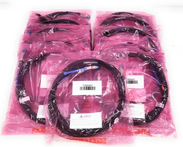 Lot of 11 New 3M Oracle 7086487 36-Pin Mini SAS3 HD Cable SFF-8644