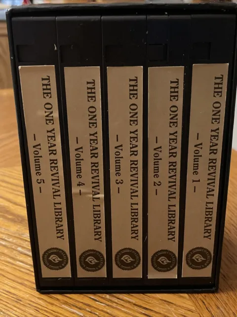 JERRY FALWELL ONE Year Revival Library VHS Set Gilyard Amato Negrut ...