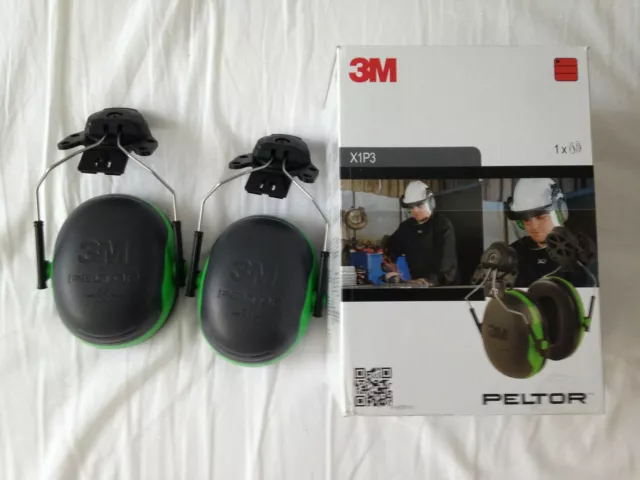3M Peltor X1P3 Series Ear Defender Helmet Attachment   Brand New