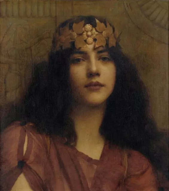 John William Godward : A Persian Princess : 1898 : Archival Art Print