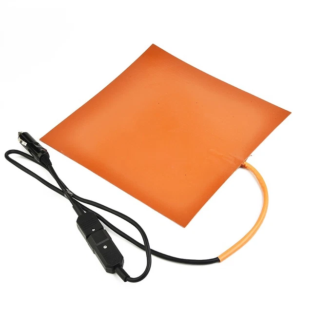 12V 150W-Silicone Chauffage Patin Souple for Tapis Chaud Food Livraison Sac UK
