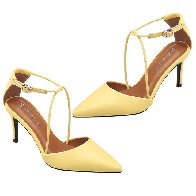 Abito sandalo fibbia tacchi alti cravatta alla caviglia casual donna estate miss scarpe moda