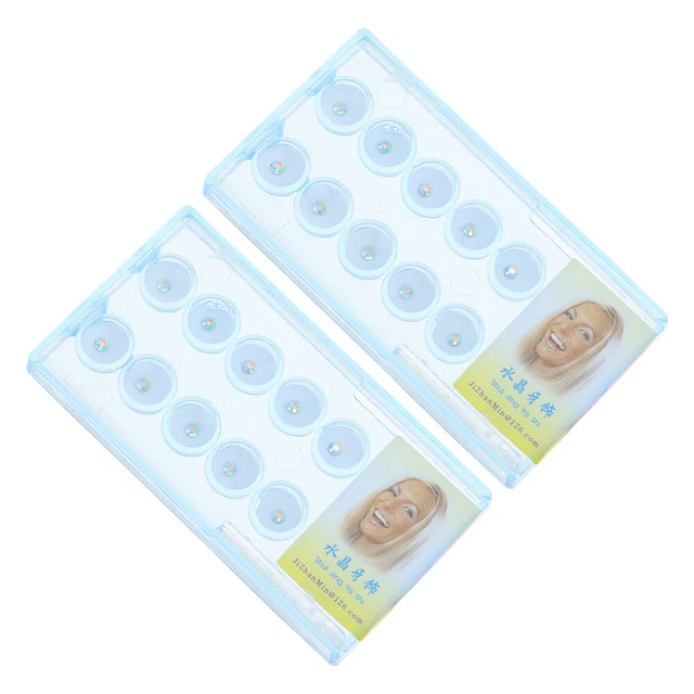 20 piezas Joyería de dientes blancos piedras preciosas Joyería de dientes Decoración