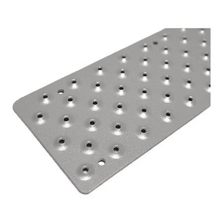 Handi Treads Nst103748gy0 Stair Nosing, Gray, 48" W, 3-3/4" D