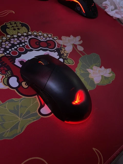 ASUS ROG Pugio II Gaming-Maus - Schwarz Wireless Maus