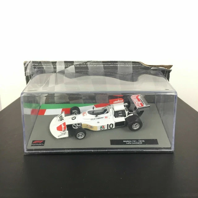 Spark March 751 Lella Lombardi #10 - 6e GP Espagne 1975 - 1/43 F1 - Miniature Voiture