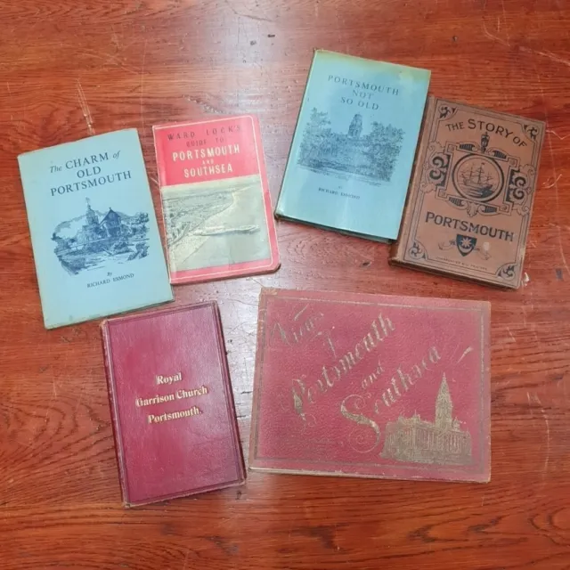 5 x Portsmouth and Southsea books/ephemera JOB LOT