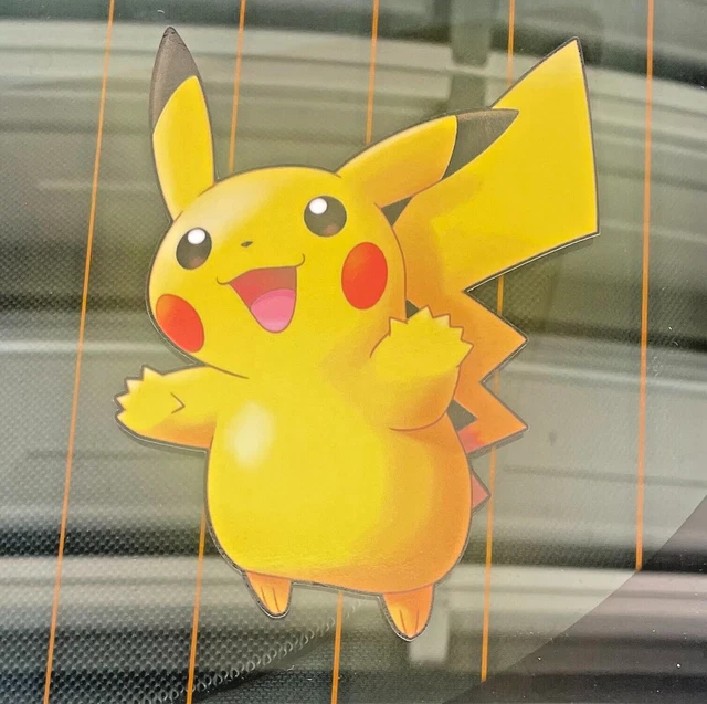 PIKACHU POKEMON STICKER Bumpersticker Anime Car Window Vinyl Decal