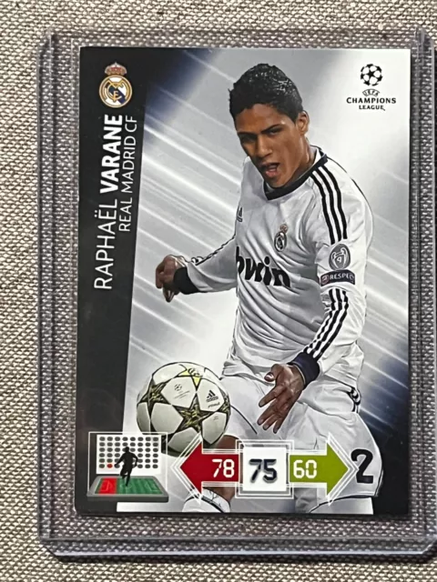 Panini Adrenalyn Xl Champions League 2012/13 Varane Real Madrid Rookie Toploader