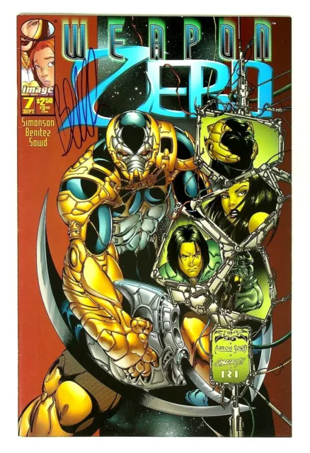 Weapon Zero #7 Signed Joe Benitez Image Comics