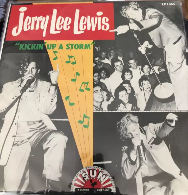 Mint- Jerry Lee Lewis Kickin’ Up A Storm Sun Records Stereo LP