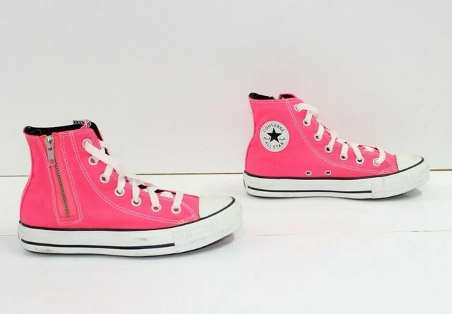 Bedienen Binnenshuis Transparant CONVERSE ALL STAR Rosa Fluo Alte Usate EUR 36 UK 3.5 Mens 3.5 (COD.DPS1480)  EUR 25,00 - PicClick FR