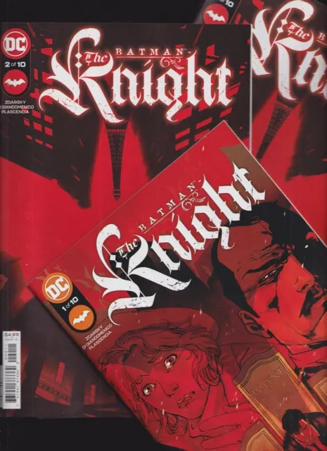 BATMAN: THE KNIGHT 1-10 NM 2022 Zdarsky DC comics sold SEPARATELY you PICK