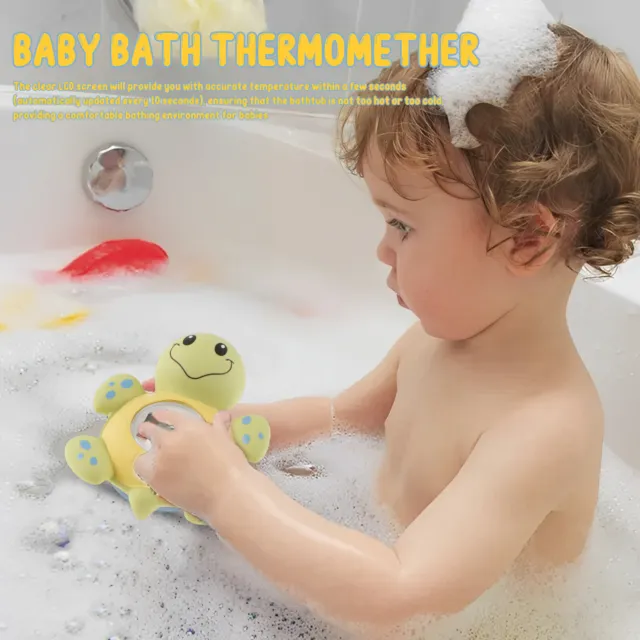 Baby Bath Thermometer Auto Off Bathtub Water Thermometer with Clear vsad