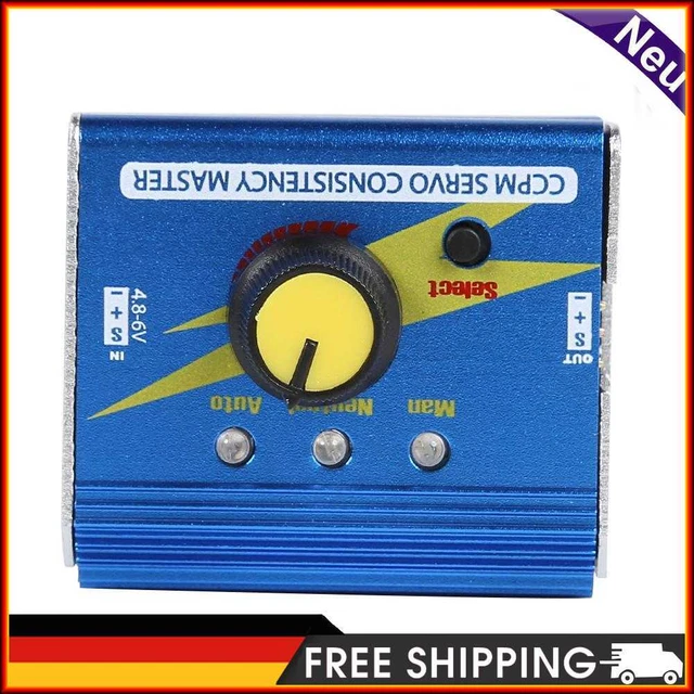 Servo Tester Metal Steering Gear Tester Model Motor Electric Three Instructions