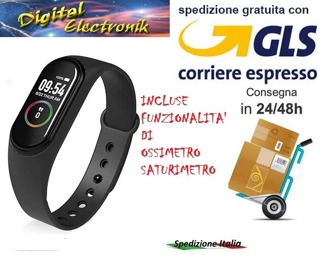 Ossimetro Pulsiossimetro Saturimetro Smartwatch  Smartband Cardiofrequenzimetro