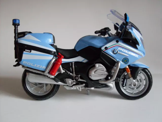 BMW R 1200 Rt Polizia, Maisto Moto Modèle 1:18