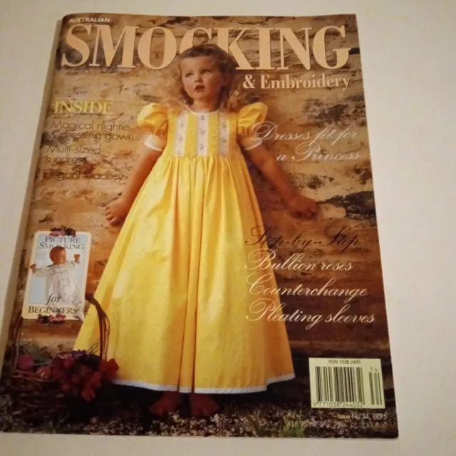 Australian Smocking & Embroidery Issue 34 1995