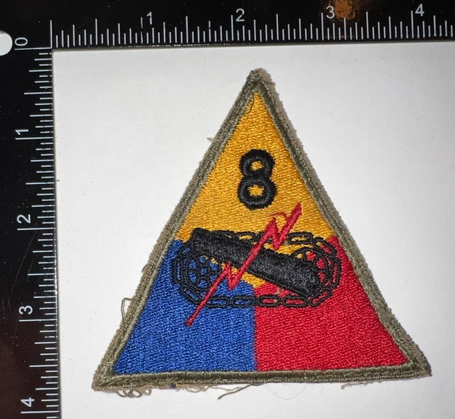 1st 2nd 3rd 4th 5th 8th Tank Battalion Patches Marine
