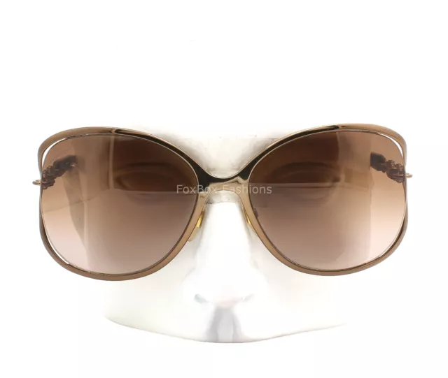 Gucci GG 4250/N/S TUVJ6 Sunglasses Bronze Brown Metal Havana w/Swarovski Crystal 2