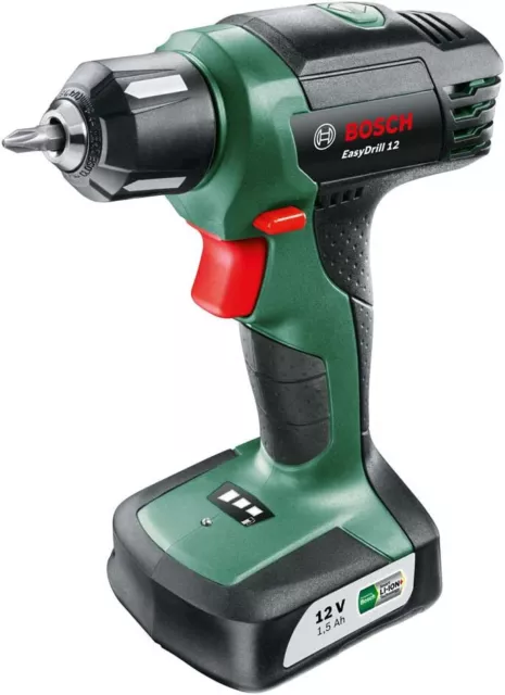 Bosch Taladro Batería EasyDrill 12 Pila - Cargador - Punta - 12V Producto Nuevo