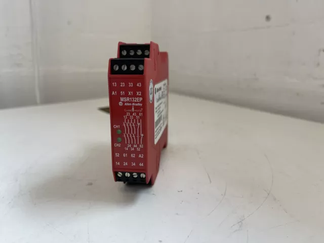 Allen-Bradley MSR132EP Guardmaster 440R-E23097 Safety Relay