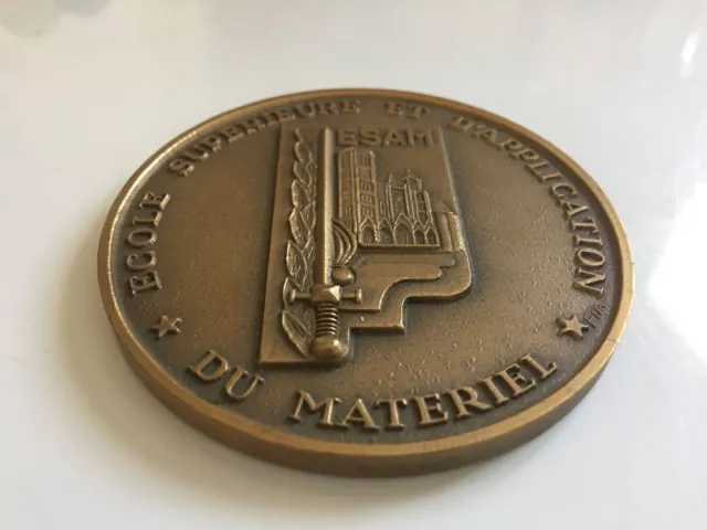 Medaille De Table ESAM ÉCOLE SUPÉRIEURE ET D'APPLICATION DU MATÉRIEL 2