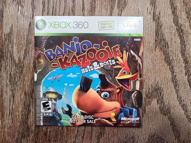 Banjo Kazooie Nuts & Bolts DEMO DISC sealed