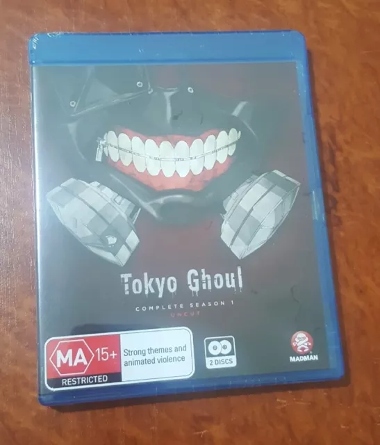 Tokyo Ghoul First Season 2 Blu-Ray + Extras New Sealed (Sleeveless Open) R2